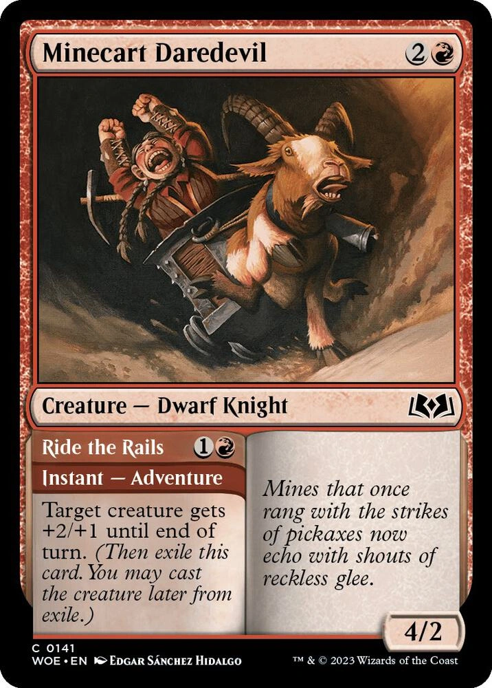Minecart Daredevil Foil