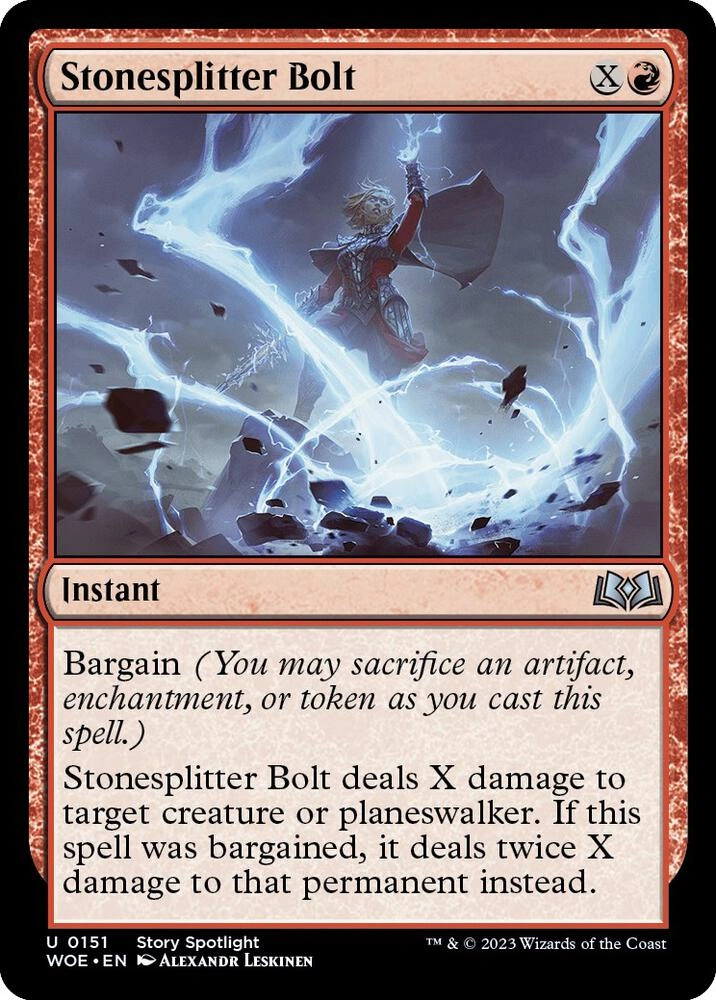 Stonesplitter Bolt Foil