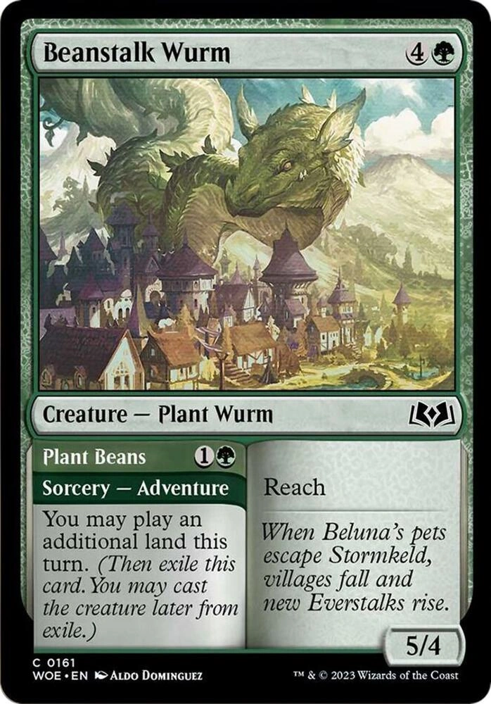 Beanstalk Wurm Foil