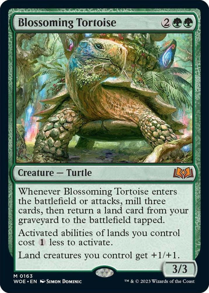 Blossoming Tortoise Foil