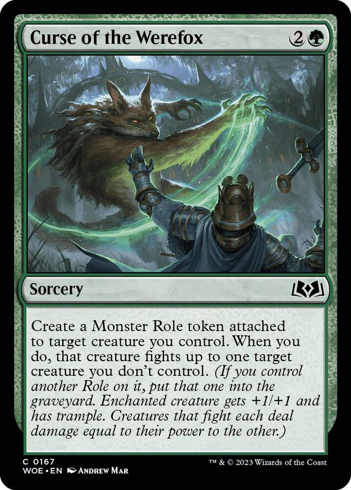 Curse of the Werefox Foil