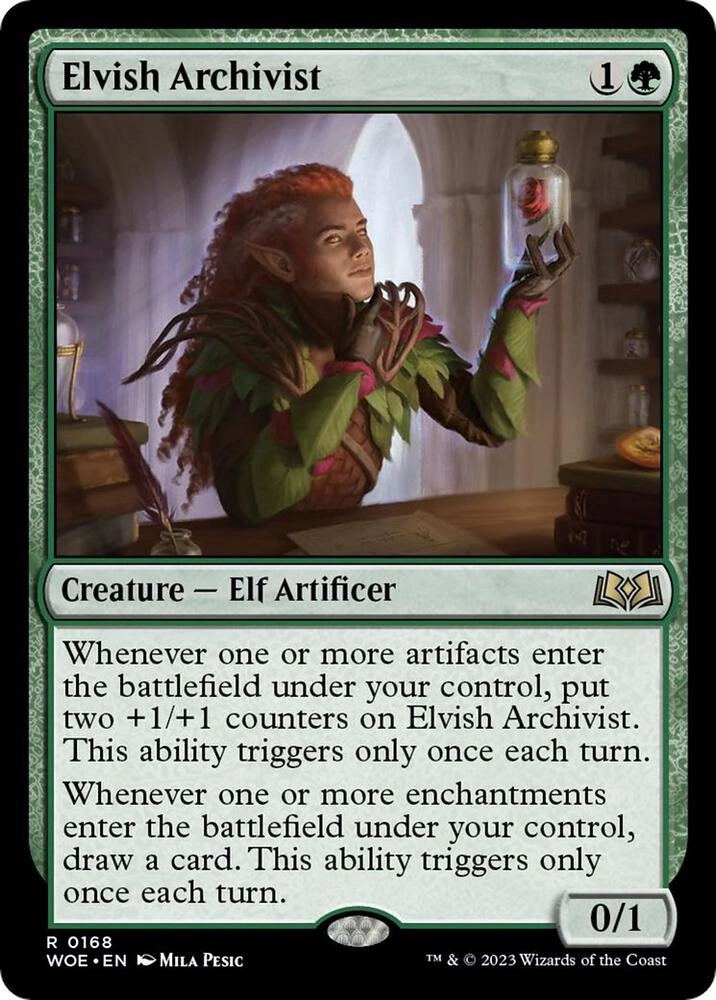 Elvish Archivist Foil