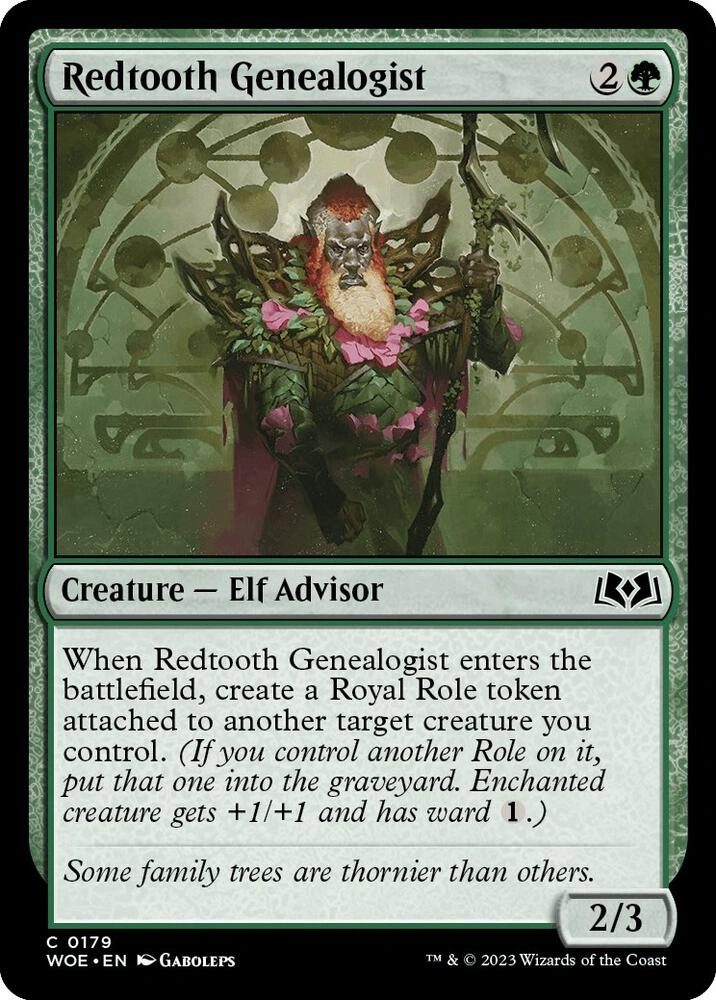 Redtooth Genealogist Foil