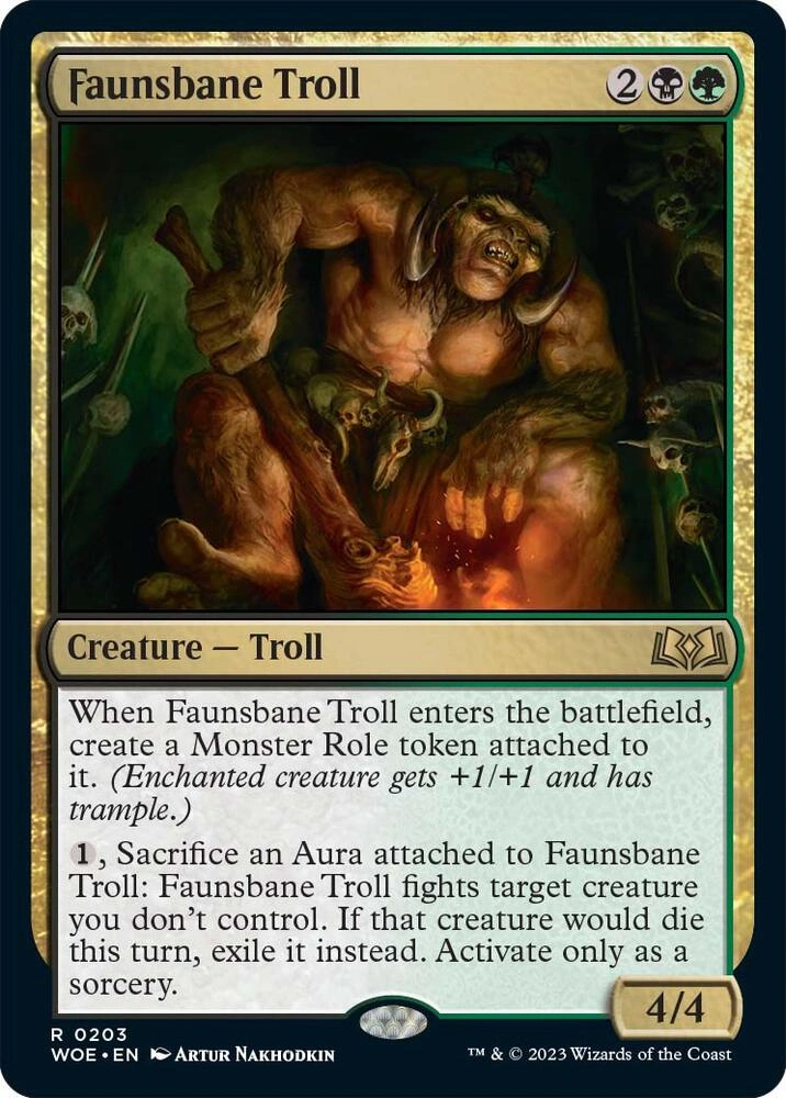 Faunsbane Troll Foil