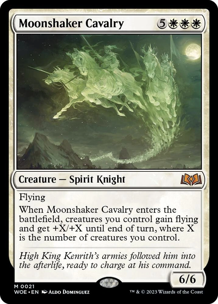 Moonshaker Cavalry Foil