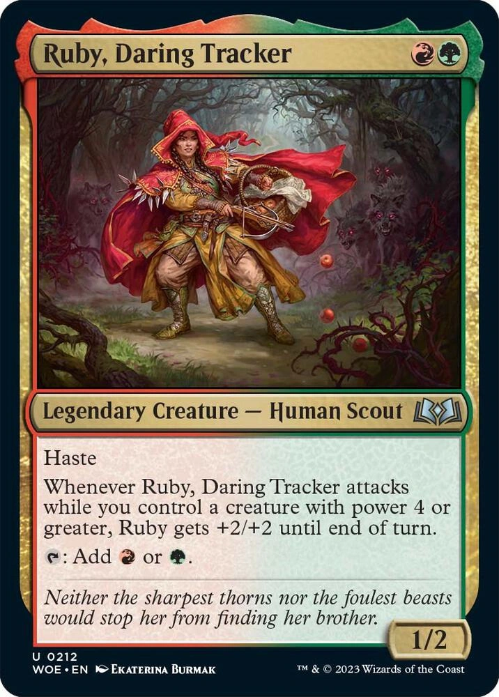 Ruby, Daring Tracker Foil