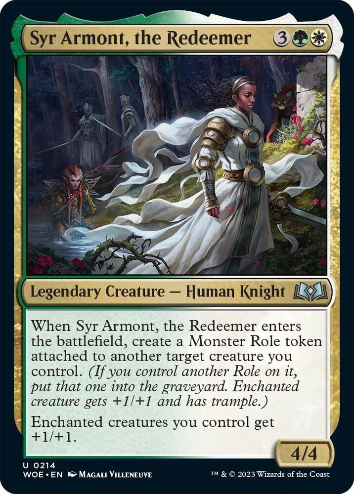 Syr Armont, the Redeemer Foil