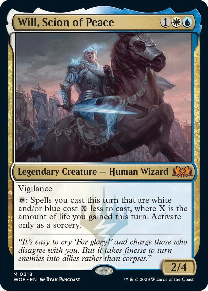 Will, Scion of Peace Foil