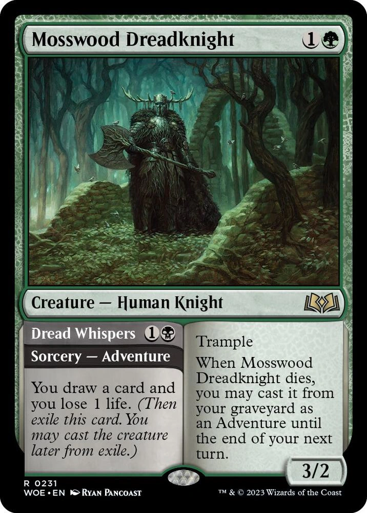 Mosswood Dreadknight Foil