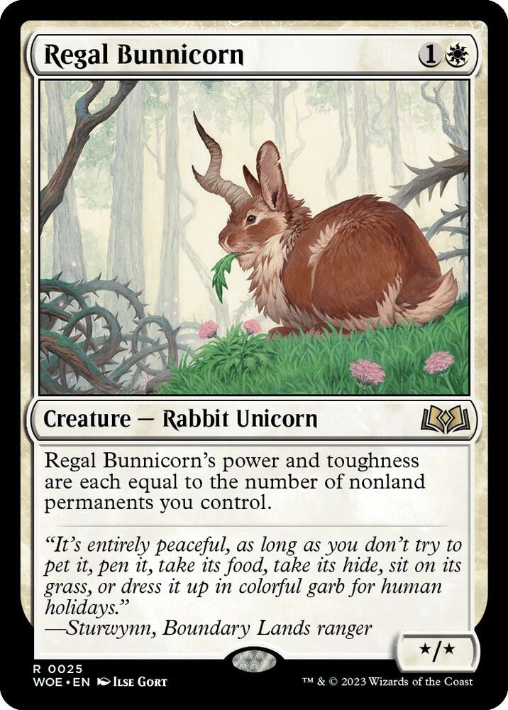 Regal Bunnicorn Foil