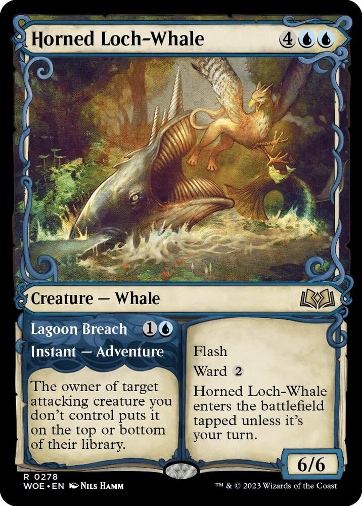 Horned Loch-Whale (Showcase) Foil