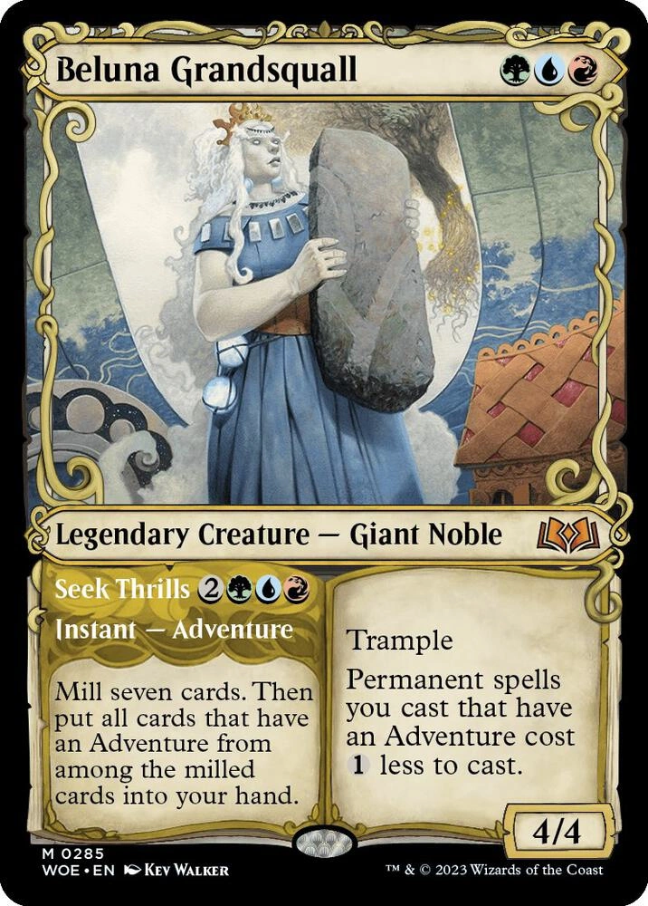 Beluna Grandsquall (Showcase) Foil