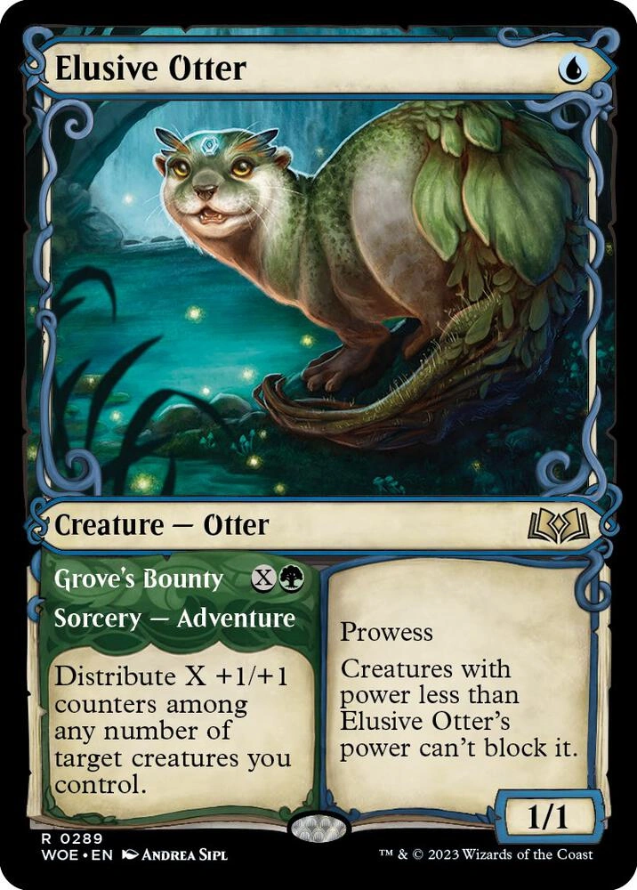 Elusive Otter (Showcase) Foil