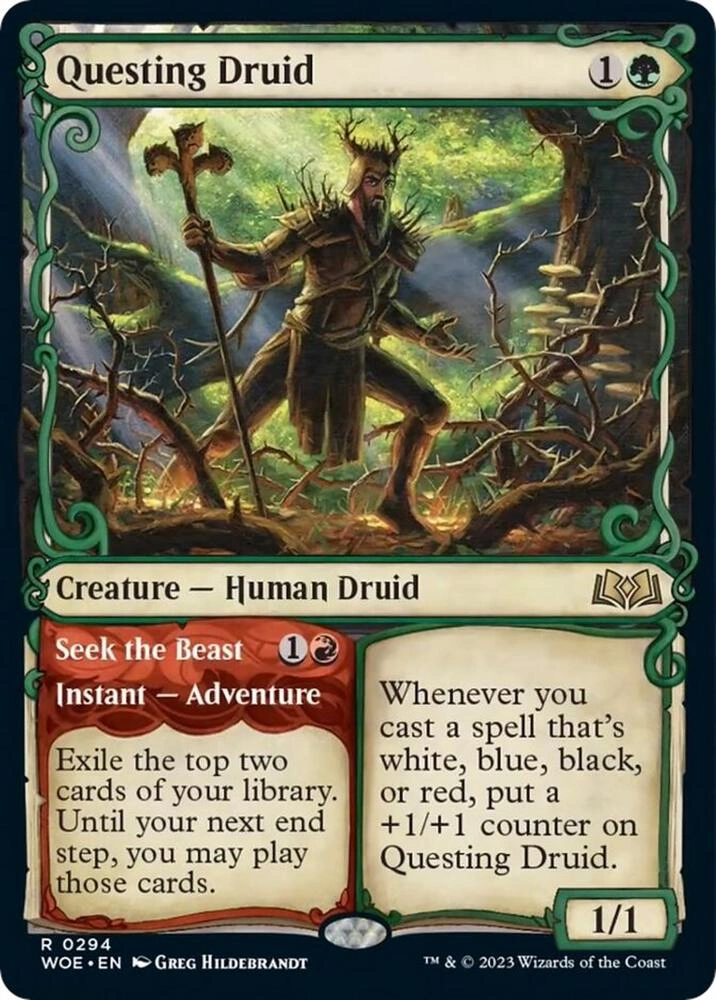Questing Druid (Showcase) Foil