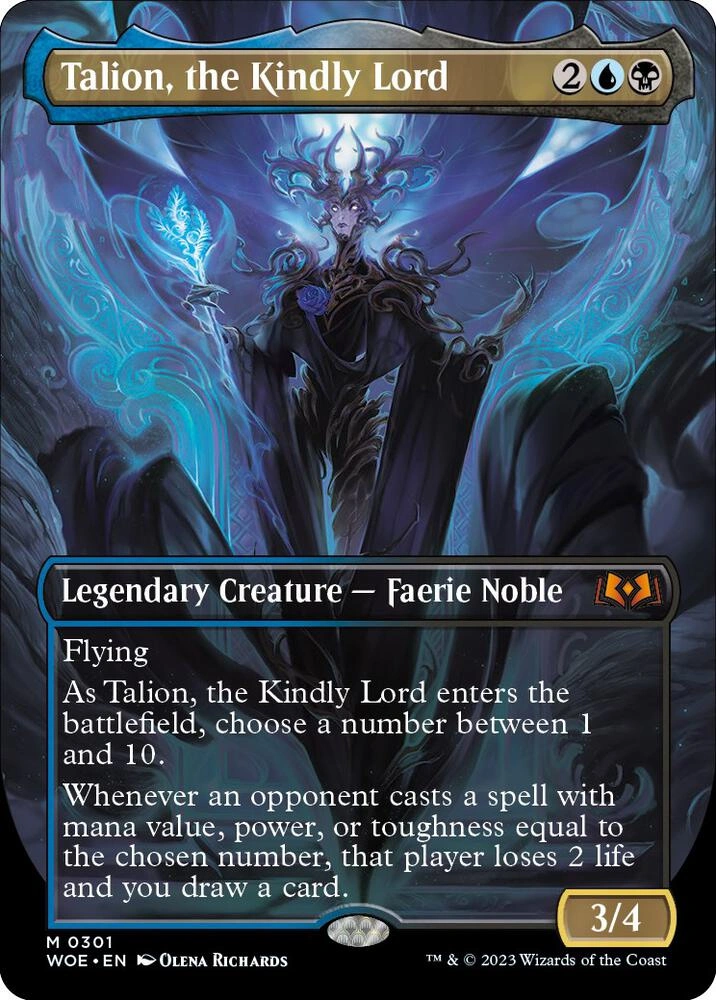 Talion, the Kindly Lord (Borderless) Foil