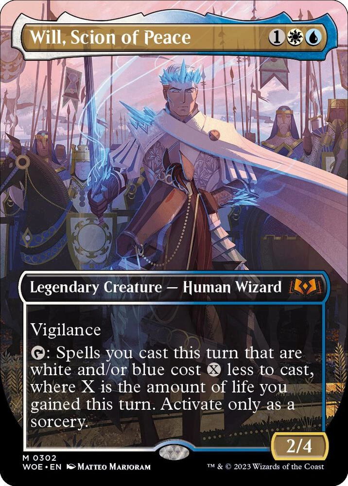 Will, Scion of Peace (Borderless) Foil