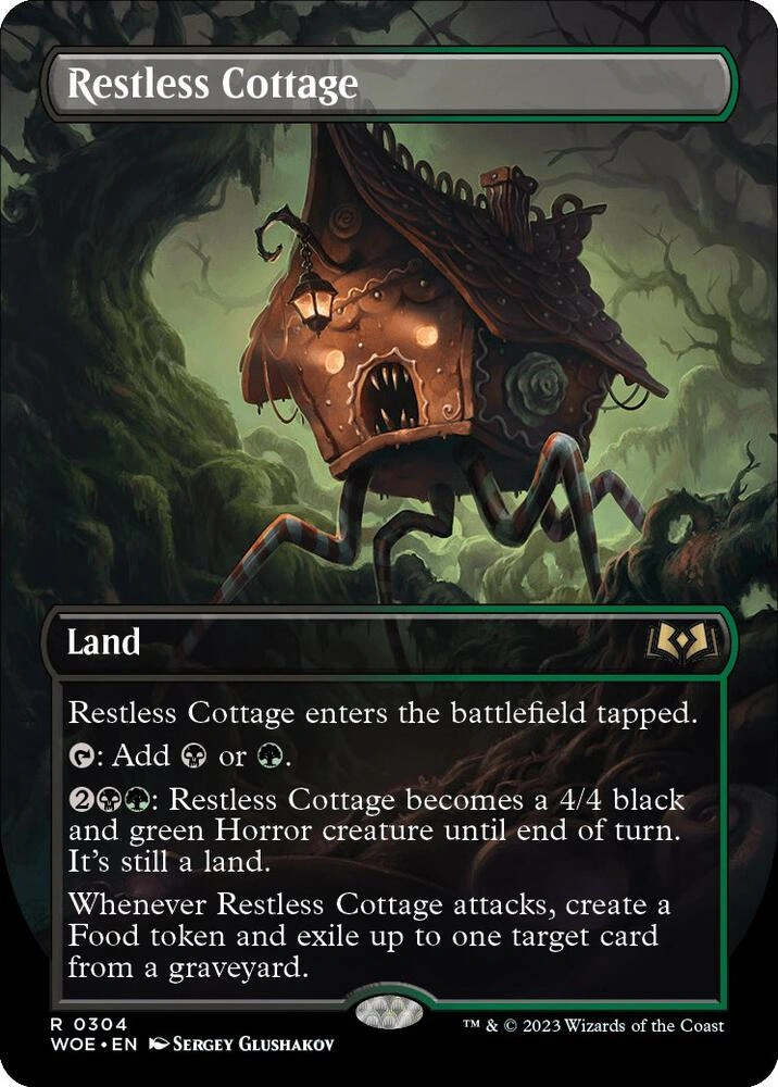 Restless Cottage (Borderless) Foil