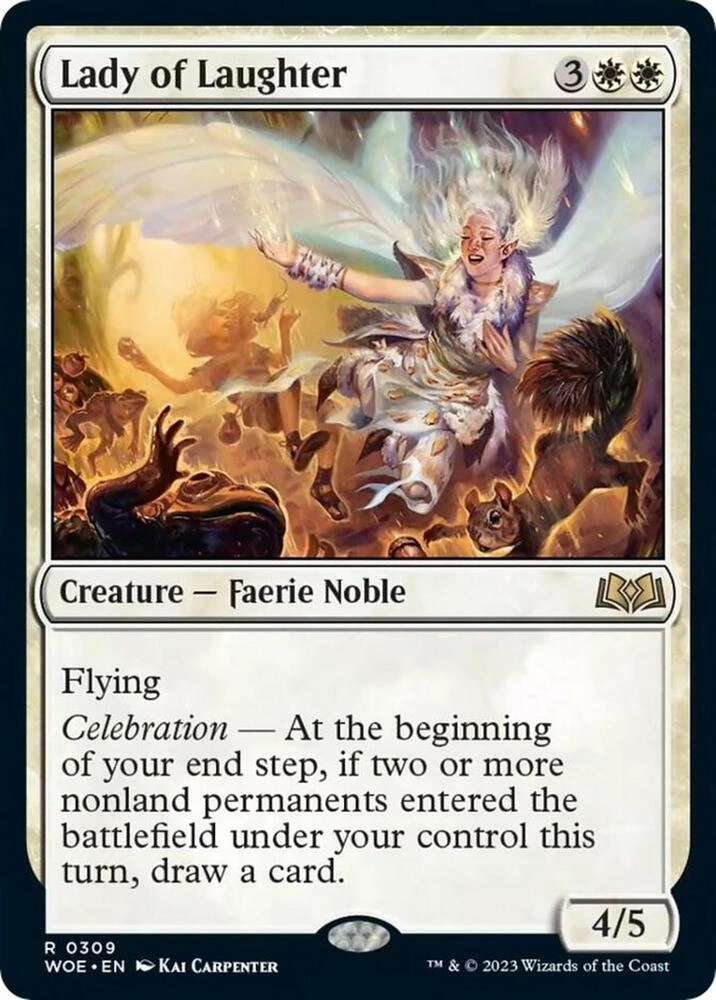 Lady of Laughter Foil