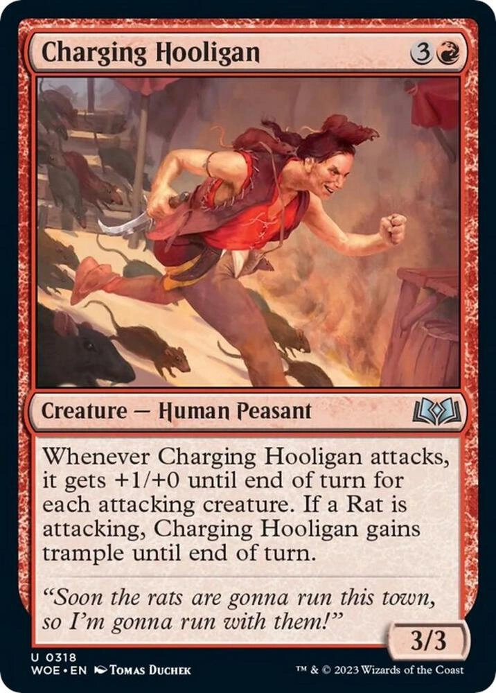 Charging Hooligan Foil