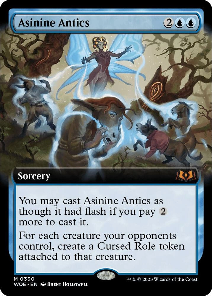 Asinine Antics (Extended Art) Foil