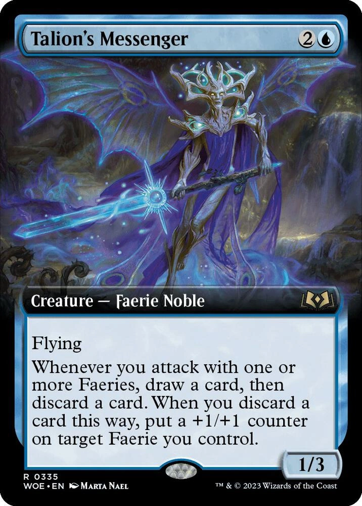 Talion's Messenger (Extended Art) Foil