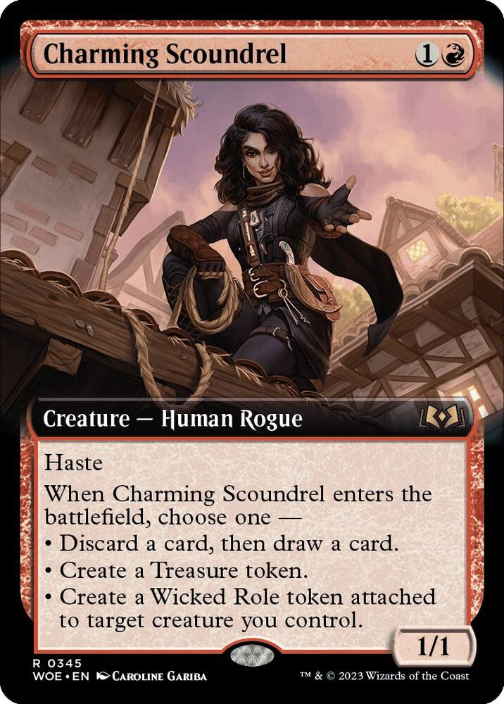 Charming Scoundrel (Extended Art) Foil