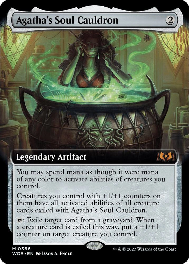 Agatha's Soul Cauldron (Extended Art) Foil