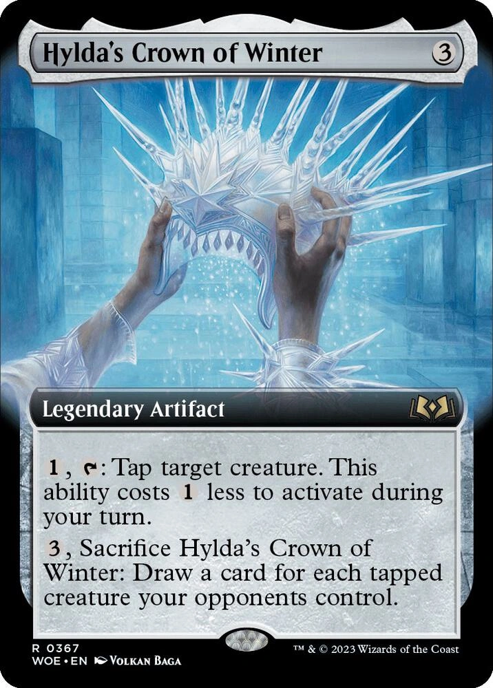 Hylda's Crown of Winter (Extended Art) Foil