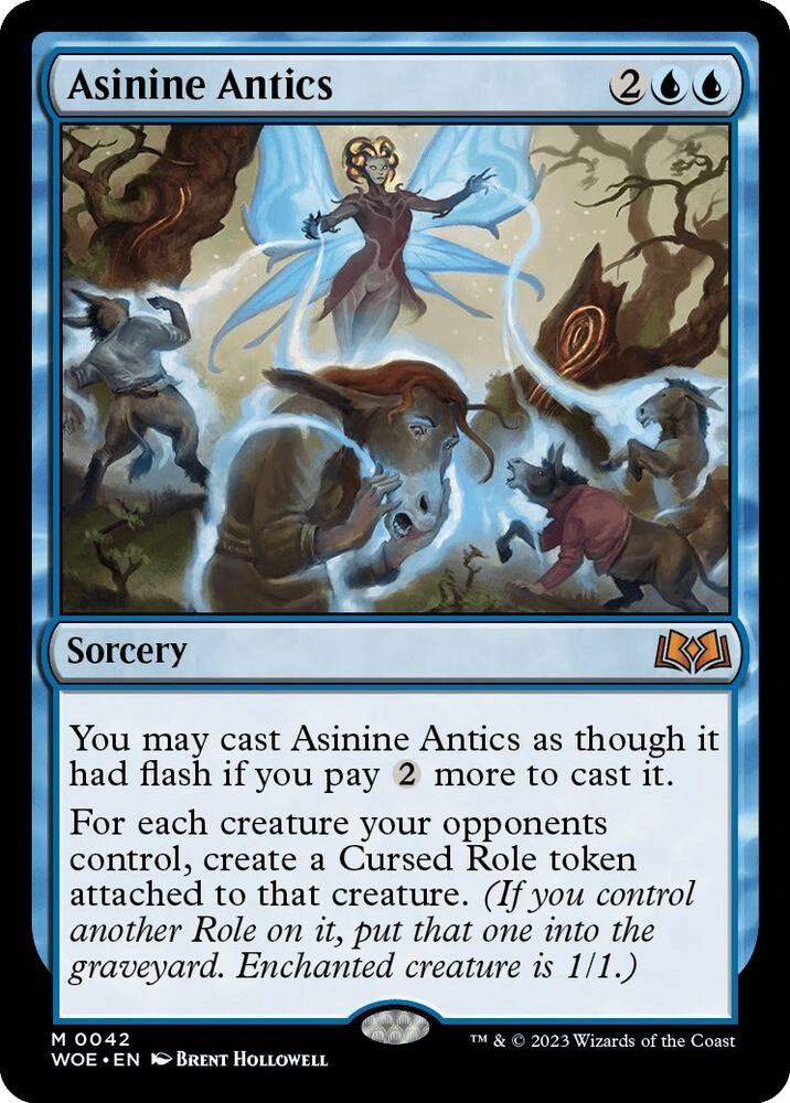 Asinine Antics Foil