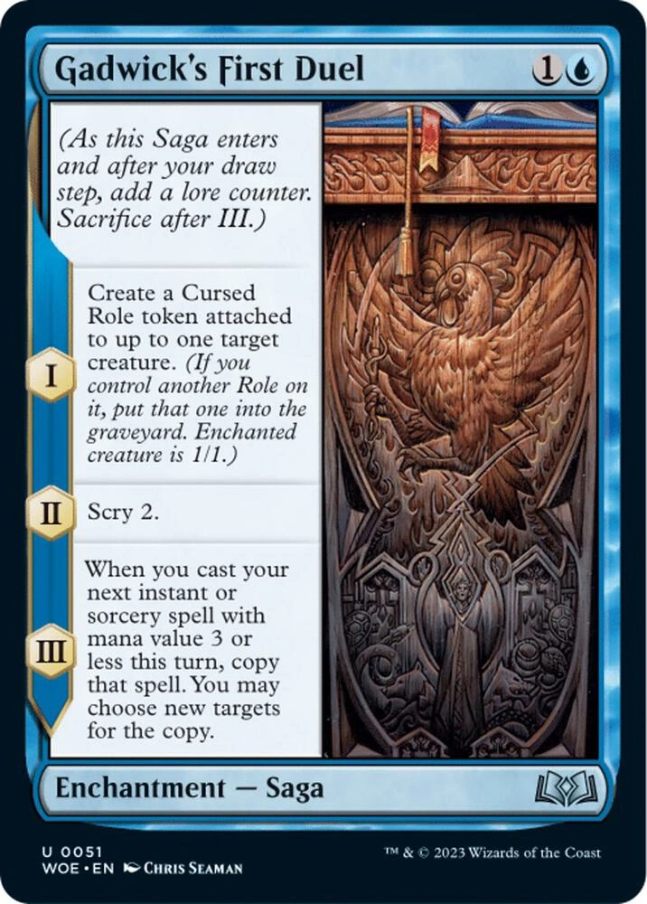 Gadwick's First Duel Foil