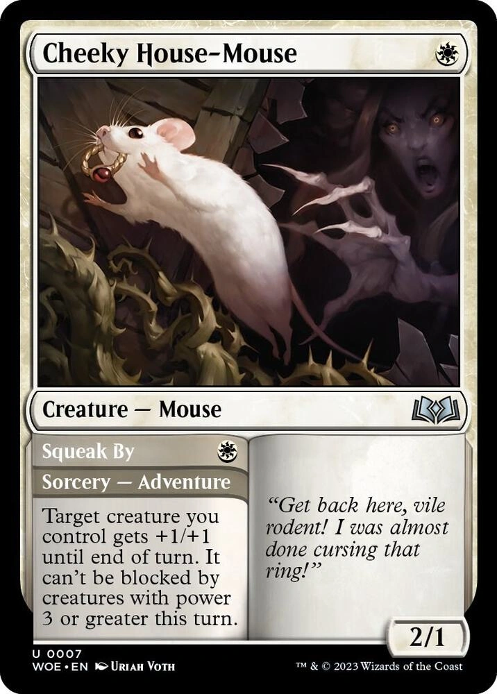 Cheeky House-Mouse Foil