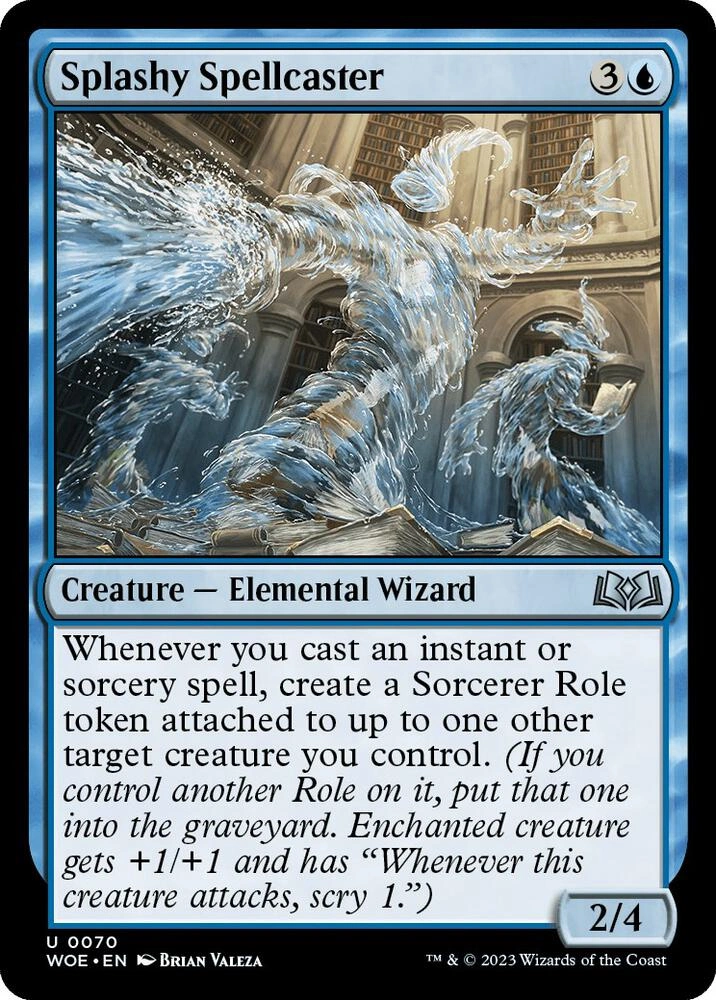 Splashy Spellcaster Foil