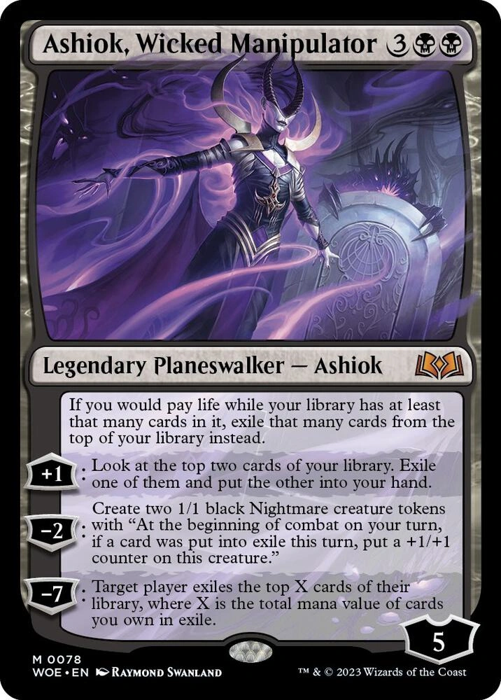 Ashiok, Wicked Manipulator Foil