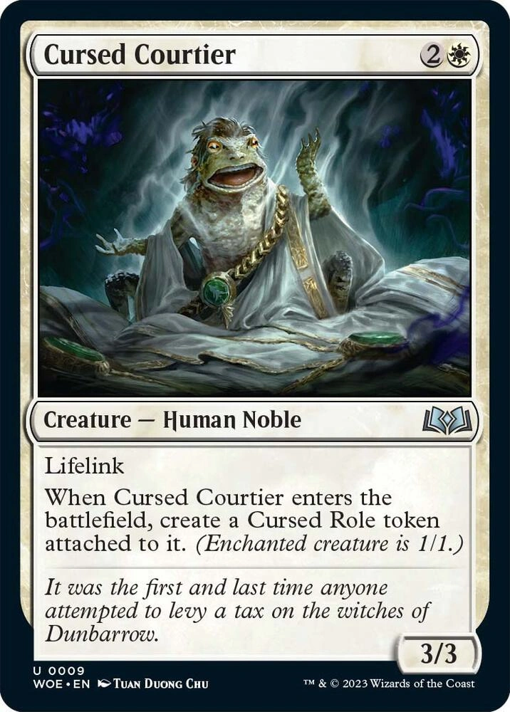 Cursed Courtier Foil