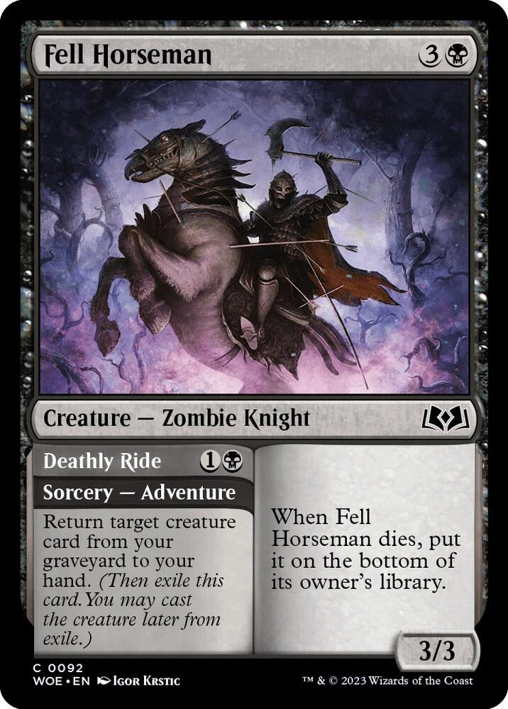 Fell Horseman Foil