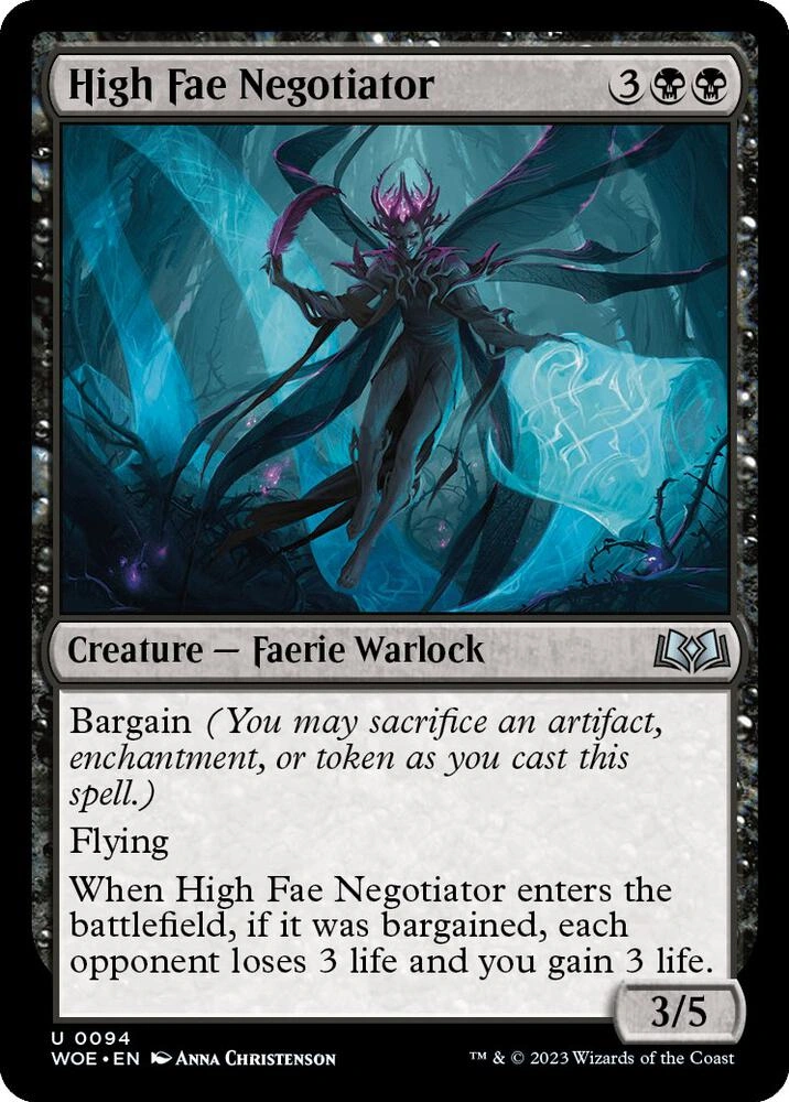 High Fae Negotiator Foil