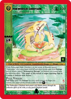 Pukwudgie Chieftain Holofoil 1