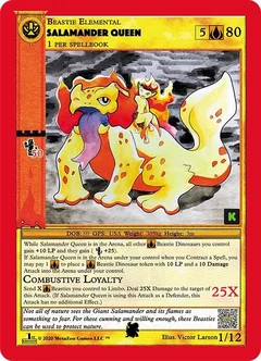 Salamander Queen Holofoil 1