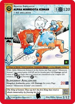Alpha Minnesota Iceman Holofoil 1