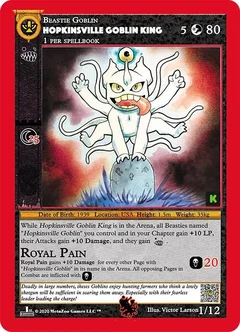 Hopkinsville Goblin King Holofoil 1