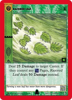 Razored Leaf 7