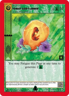 Forest God's Amber 9