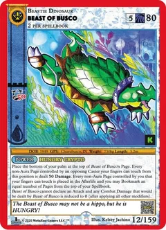 Beast Of Busco Holofoil 12
