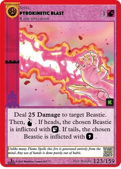 Pyrokinetic Blast 123