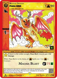 Piasa Bird Holofoil 17