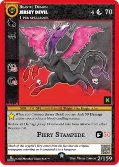 Jersey Devil Holofoil 2