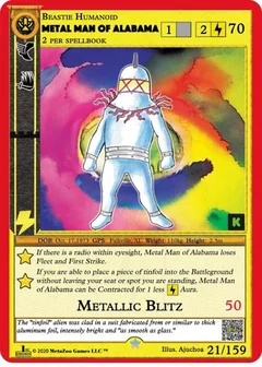 Metal Man of Alabama Reverse Holofoil 21