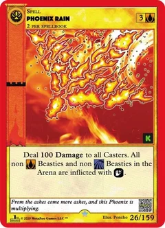 Phoenix Rain Holofoil 26
