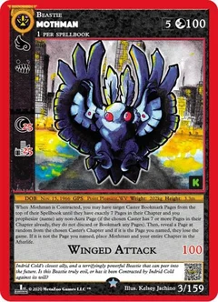 Mothman Reverse Holofoil 3