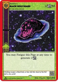 Black Hole Shard Reverse Holofoil 32